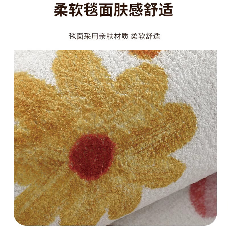 Di Zhuoyi Cartoon Ventilation Bay Window Cushion Window Sill Cushion 2025 New Imitation Cashmere Autumn and Winter Master Bedroom Balcony Plush Cushion Princess please be happy (cloth bottom imitation cashmere) Customized contact customer service / Single shot will not be shipped