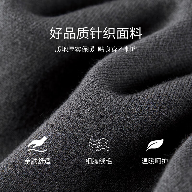 Shandubila knitted suit for women winter round neck vest half turtleneck bottoming shirt high waist straight skirt warm three-piece set