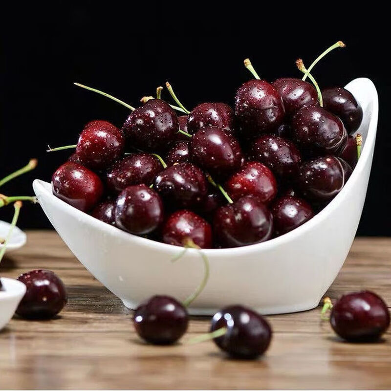Chilean cherry crispy sweet imported fruit gift box for pregnant women 1kg (net weight) 2J super cost-effective 28-30mm super sweet