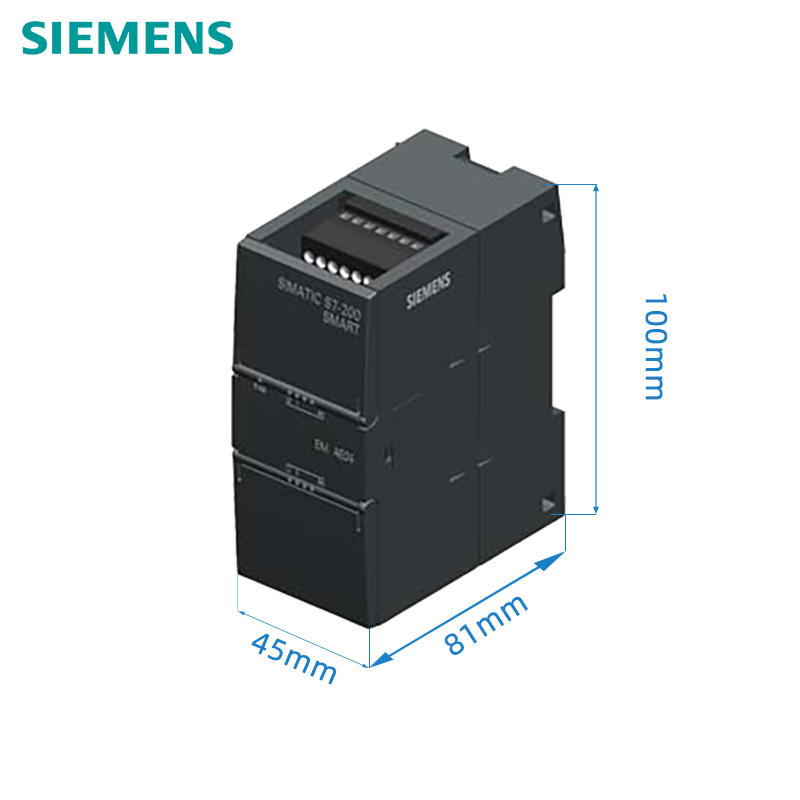 Siemens S7-200 SMART analog input module 6ES7288-3AE04-0AA0, SM AI04 4AI