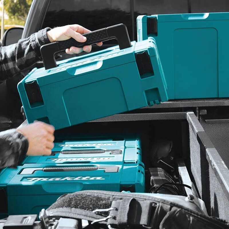Makita (MAKITA) original tool box multi-functional parts storage box electrician suitcase industrial folding box transport truck