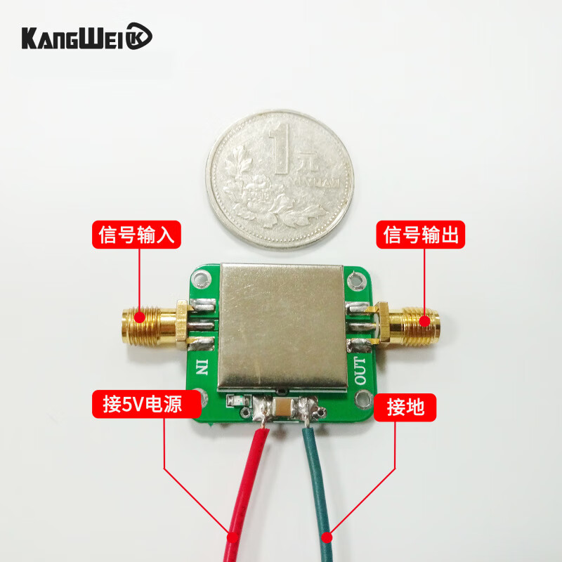 HMC580 RF power amplifier module 22dB gain IP3 output +37dBm LF~1GHz