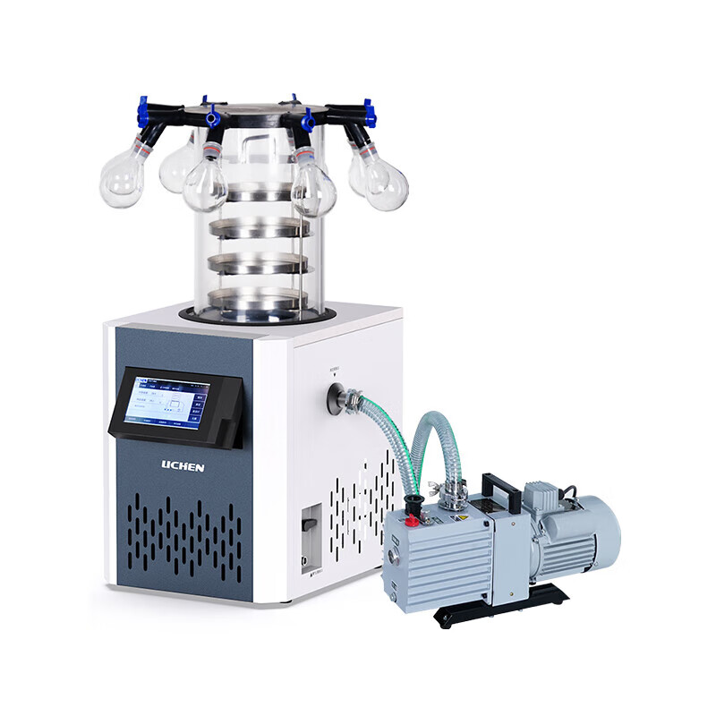 Lichen (LICHEN) freeze dryer laboratory food vacuum freeze dryer multi-manifold traditional Chinese medicine scientific research household fruits and vegetables -60 | 0.12 LC-10N-60A