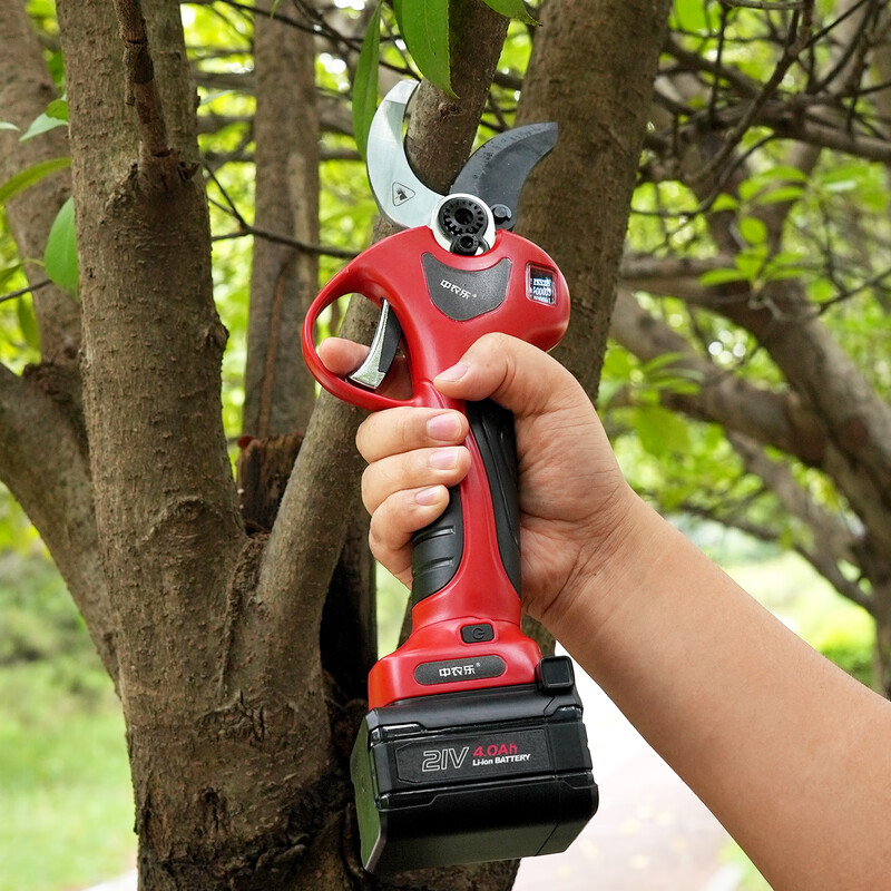 Zhongnongle electric scissors for branch pruning, high-power pruning shears, electric fruit tree pruning shears, Nakamura Ichiro quality electric scissors, Zhongnongle 6642Z-two electric 4000 mAh