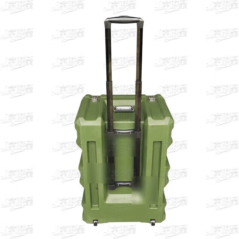 Jingliancheng rotational molding box 650*620*420mm with pull rod rotational molding box storage box combat preparation box equipment box