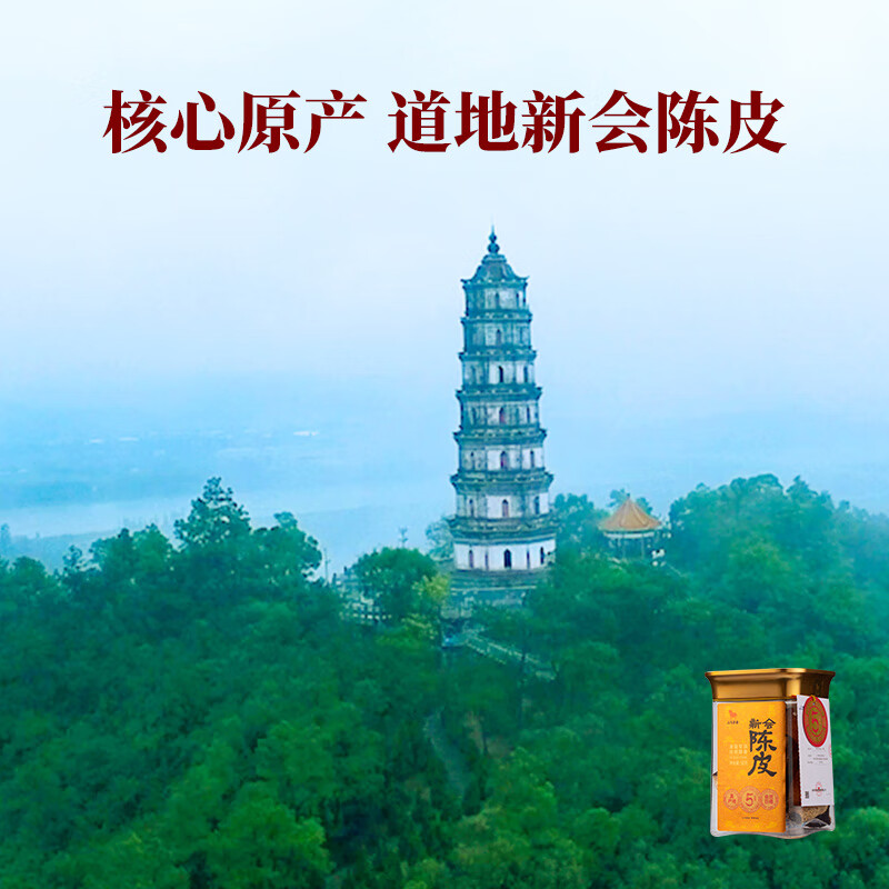 Bama Tea Chenpi Guangdong Xinhui 5-year tangerine peel 50g can