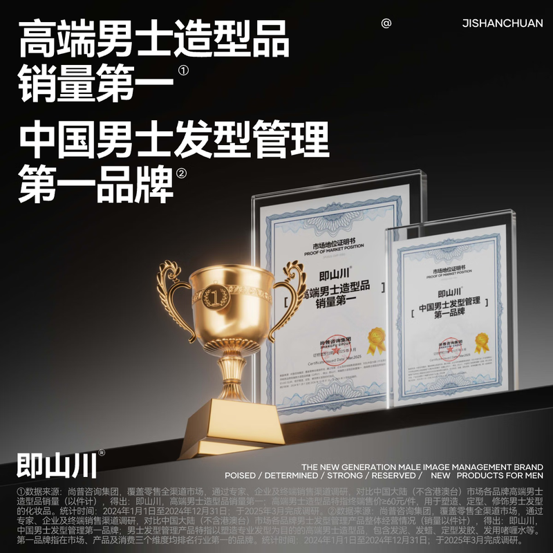 That is, Shanchuan Soft Hair Clay Matte Shaping Naturally Fluffy Men's Styling Hair Wax Hairspray Hair Clay Free Travel Pack Soft Hair Clay 50g + Replacement Core 50g