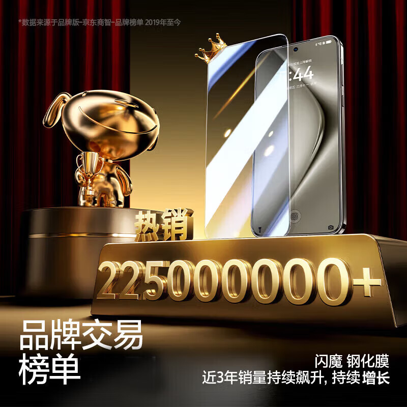 Flash Magic is suitable for Huawei Pura70 tempered film Pura70 mobile phone film p70 Beidou Satellite Message Edition HD glass explosion-proof anti-blue light fingerprint protective film enhanced version | HD explosion-proof anti-fingerprint 2 pieces, damage guarantee + artifact