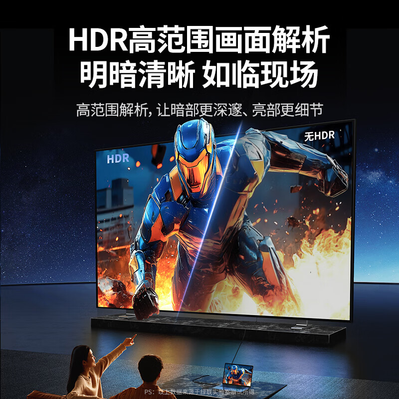 Greenlink Type-C to HDMI cable Thunderbolt 4/5 converter USB-C adapter extension 4K60/2K144Hz screen projection suitable for MacBook Air laptops and mobile phones 1.5m