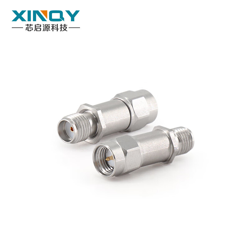 XINQY Xinqiyuan SMA connector RF coaxial fixed attenuator DC-8G power 2W signal test 3/10/30dB SMAJKT DC-8GHz power 2W attenuation value 30dB