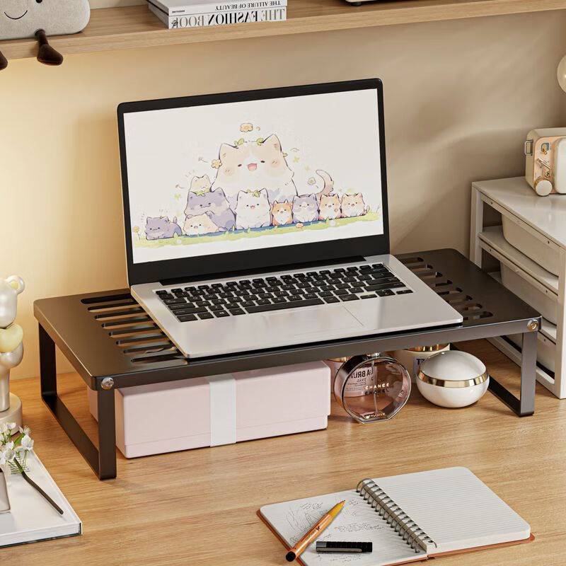 Bahainiao computer stand cooling barbecue grill game notebook stand screen elevated metal suspended bracket hollow