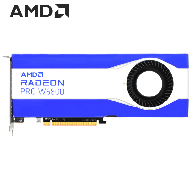 AMD Radeon PRO W6800 32G Simple Package Professional Graphics Card Workstation Graphics Card 6 Mini DP 1.4 Interface/250W TDP/Turbo Cooling Industrial Packaging