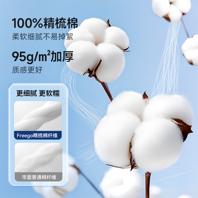 Freego disposable underwear men's pure cotton travel portable underwear cotton 5-pack men's gray XL size