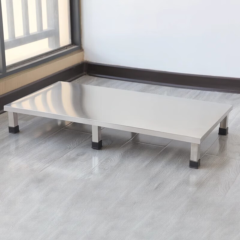 Xianyue Kitchen Stainless Steel Fixed Base Pad Rack Balcony Off-the-Ground Rack Base Bench Rack Refrigerator Bracket Small Rack Pad Raised Base Height 30 cm/load capacity 1000 catties Customized size