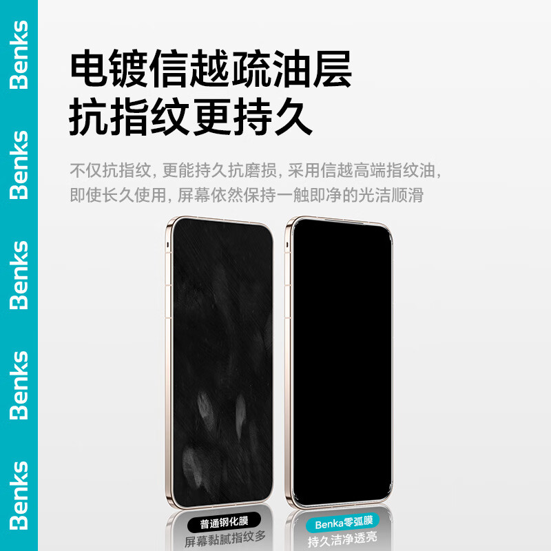 Benks is suitable for Huawei mate80 Pro tempered film, Mate 80/80 Pro mobile phone film, high-definition full-screen coverage, anti-fingerprint glass film, dust-proof protective film