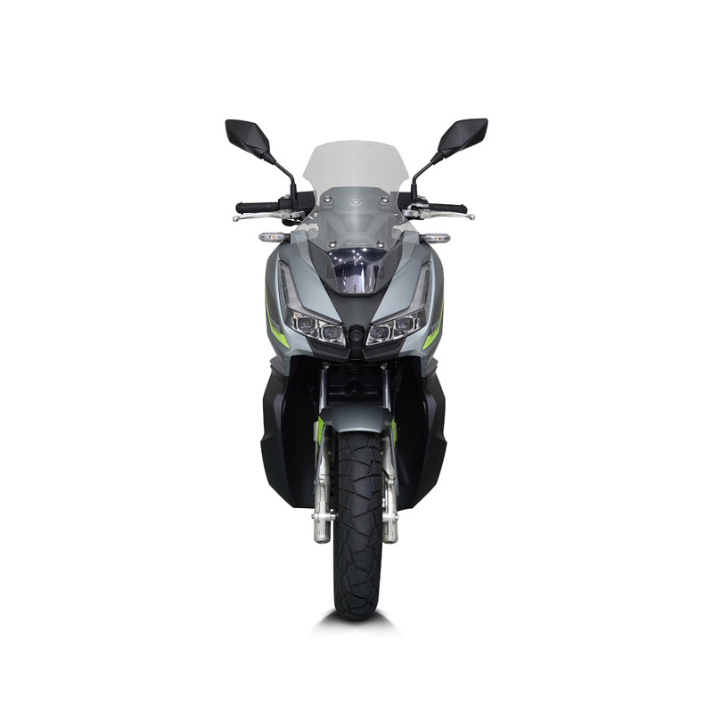 TEYIN TT250ADV fuel scooter long-distance motorcycle Loncin water-cooled engine cement gray 12-month interest-free