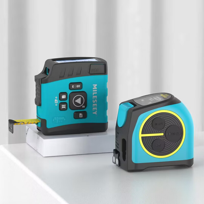 Maitest Digital Display Laser Tape Measure Bluetooth Household CAD Distance Meter Electronic Ruler Line Measuring Room Instrument DT10 Laser 40 Meters_No Bluetooth