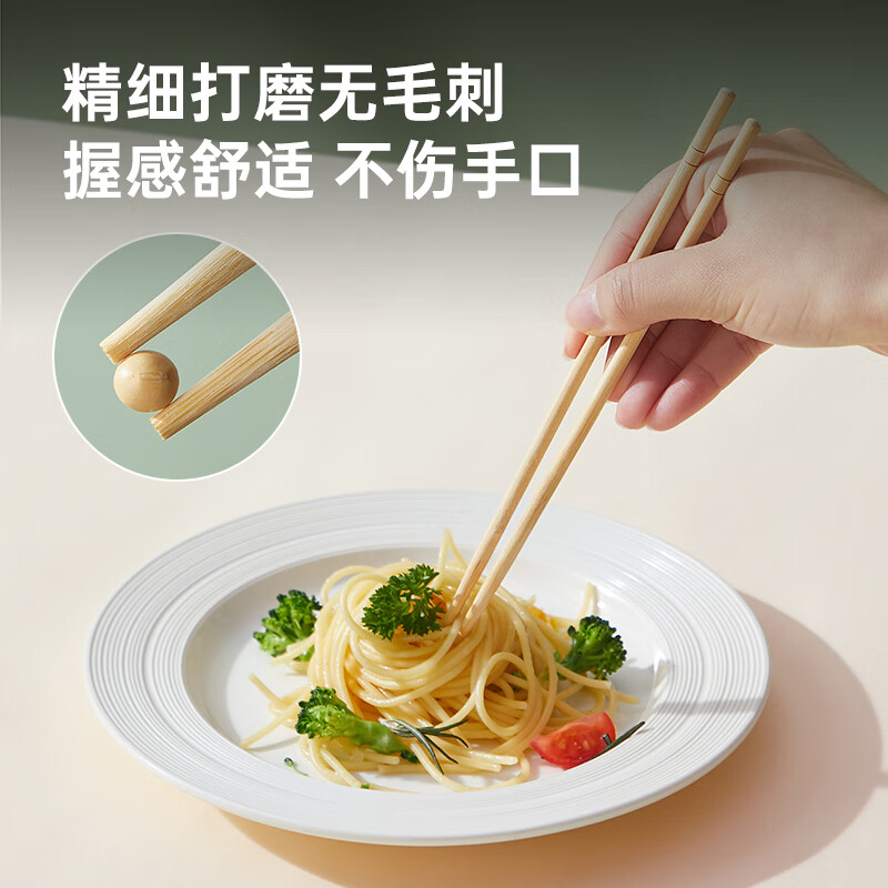 Cui Dahuang disposable bamboo chopsticks carbonized bamboo chopsticks individually packaged 100 pairs of household fast food convenient take-out tableware no-wash chopsticks