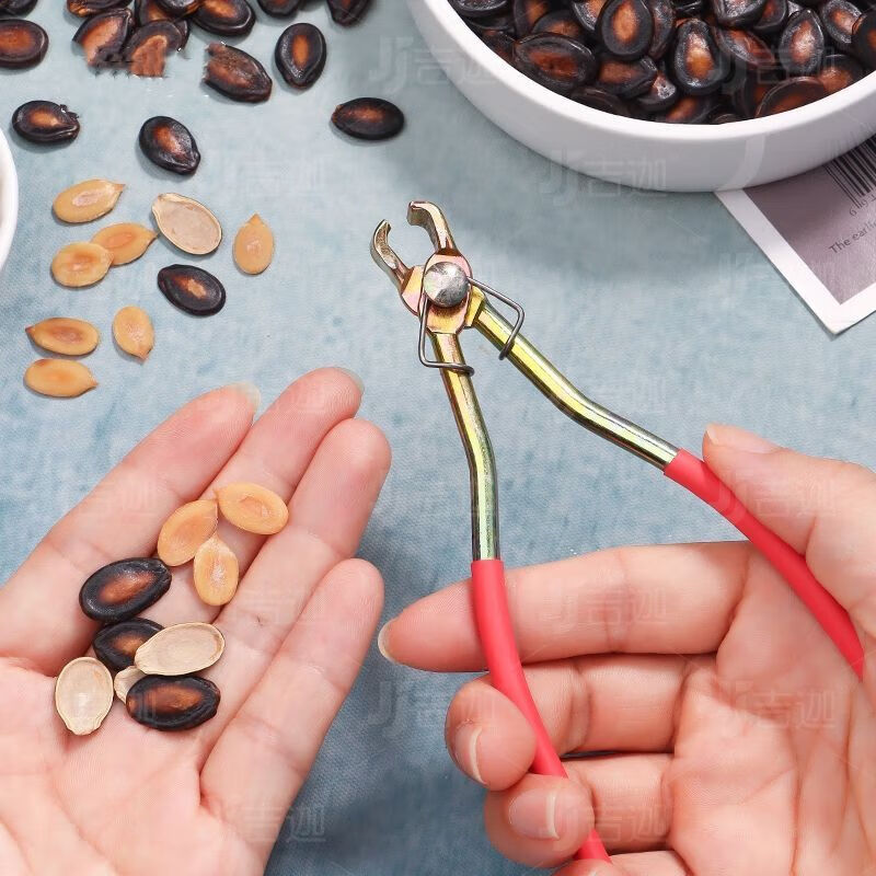 Meikejie melon seed peeling artifact, manual peeling watermelon seed artifact, melon seed opener, melon seed hanging, pumpkin seed pliers, pine nut clip, stainless steel (factory direct sales)