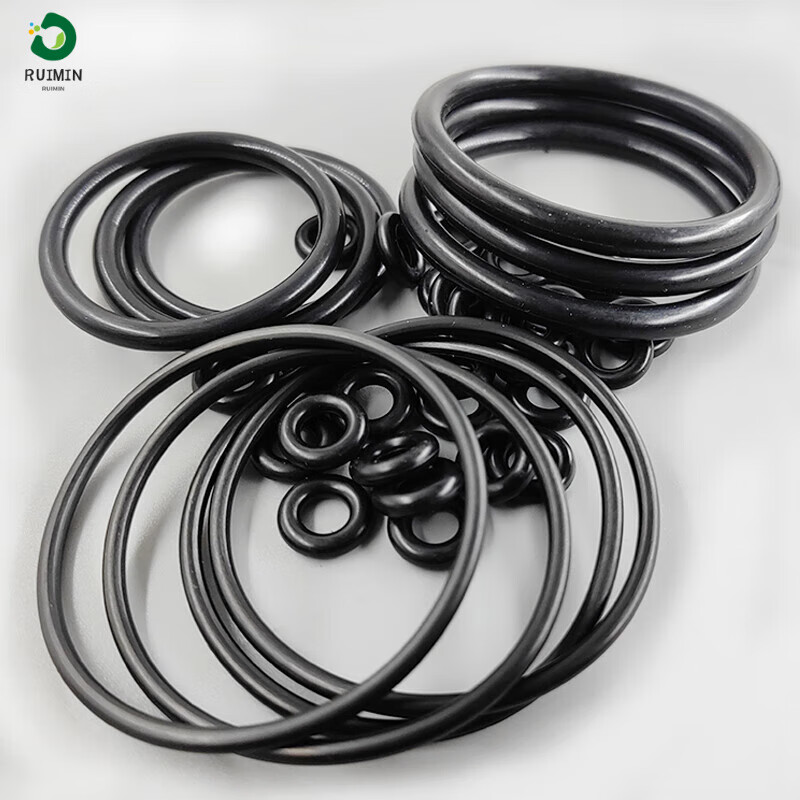 NBR sealing ring O-type wire diameter 5.7mm nitrile rubber sealing ring outer diameter 30-1000 custom-made large size waterproof gasket nitrile outer diameter 105*5.7mm 20 pieces