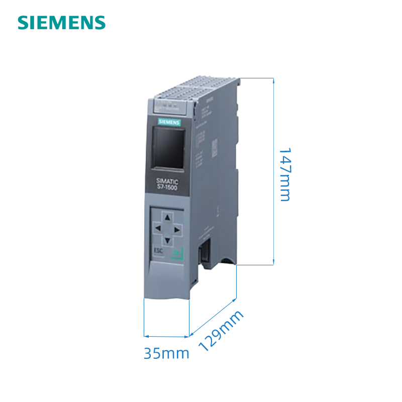 Siemens S7-1500PLC CPU module 1511-1PN 6ES7511-1AL03-0AB0,1511-1 PN 300KB Prog 1 5MB Data