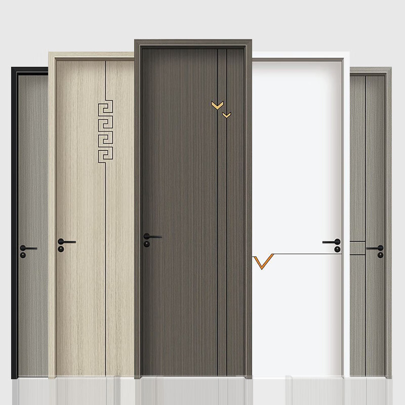 All-aluminum alloy indoor door moisture-proof and moth-proof aluminum honeycomb silent bedroom bathroom door household aluminum door style eight