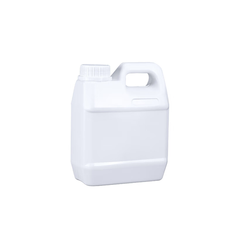 Metasequoia 1L milky white thickened sealed square barrel food-grade plastic barrel with lid square wine barrel sample water barrel sealed packaging barrel