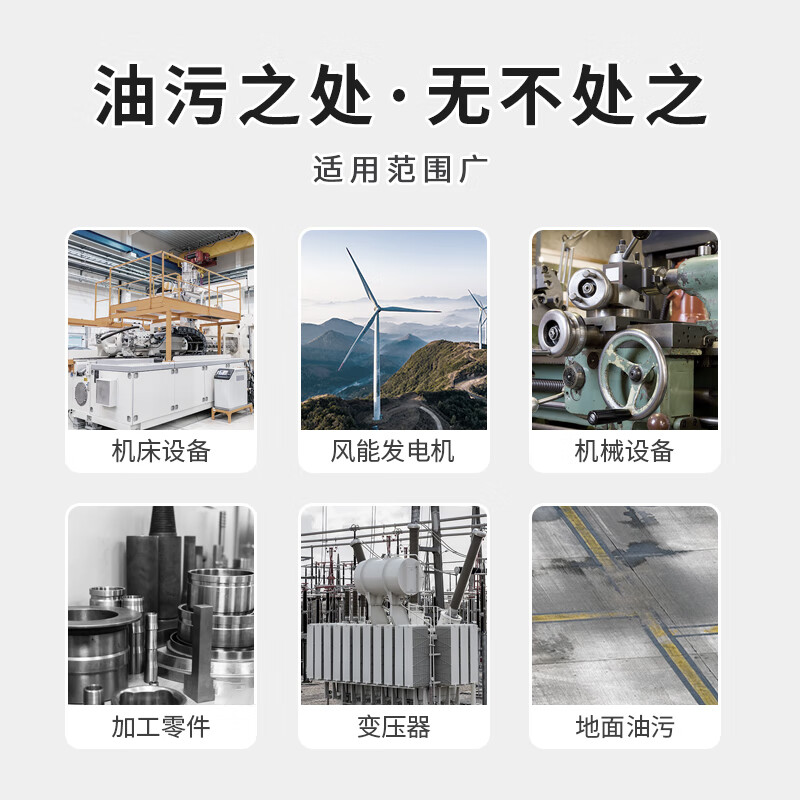 Powerful machine tool yellow robe industrial heavy oil stain cleaning agent range hood kitchen workshop floor degreasing cleaner