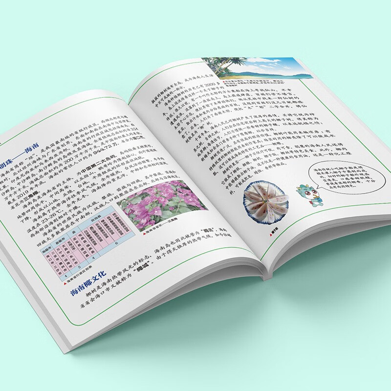 Greater China Treasure Hunt Series 27 Hainan Treasure Hunt New Edition Children's Encyclopedia of Chinese Geography Popular Science Knowledge Comic Book, Children's Science Popularization, Human Geography, Comic Readings Summer Homework Summer Connection between Primary and Secondary Students Summer Summer Connection between Primary and Junior High School Students