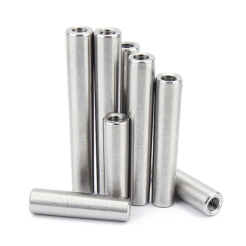 Jinchao 304 stainless steel internal thread conical pin 1 50 taper pin GB118 positioning pin 5/6/8/10/12 M30*170 (1 piece) carbon steel