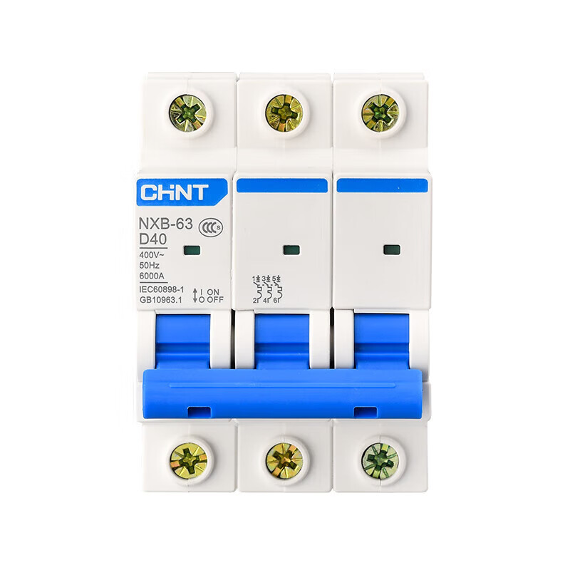 Chint air switch NXB-125 circuit breaker D type small 1P 2P 3P air switch DZ47 upgraded power type 63 1P 1A