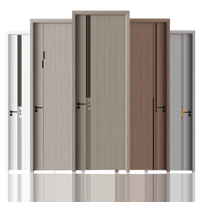 All-aluminum alloy indoor door moisture-proof and moth-proof aluminum honeycomb silent bedroom bathroom door household aluminum door style eight