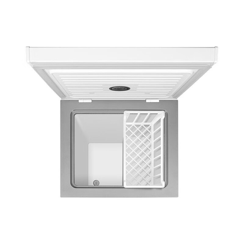 Midea freezer small household first-class energy-saving frost-reducing freezer commercial freezer vertical top-door small freezer refrigeration and freezing dual-purpose fresh-keeping cabinet KMF upgrade KMF upgrade white PCM antibacterial liner 100L Midea freezer