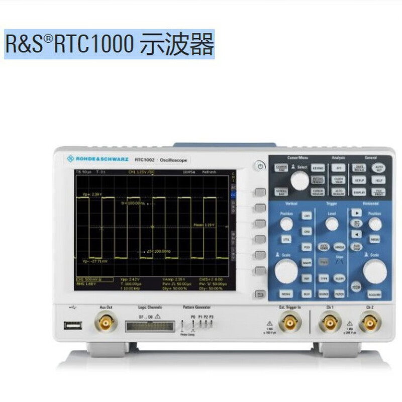 Pupan RS Rohde & Schwarz RTC1000 oscilloscope