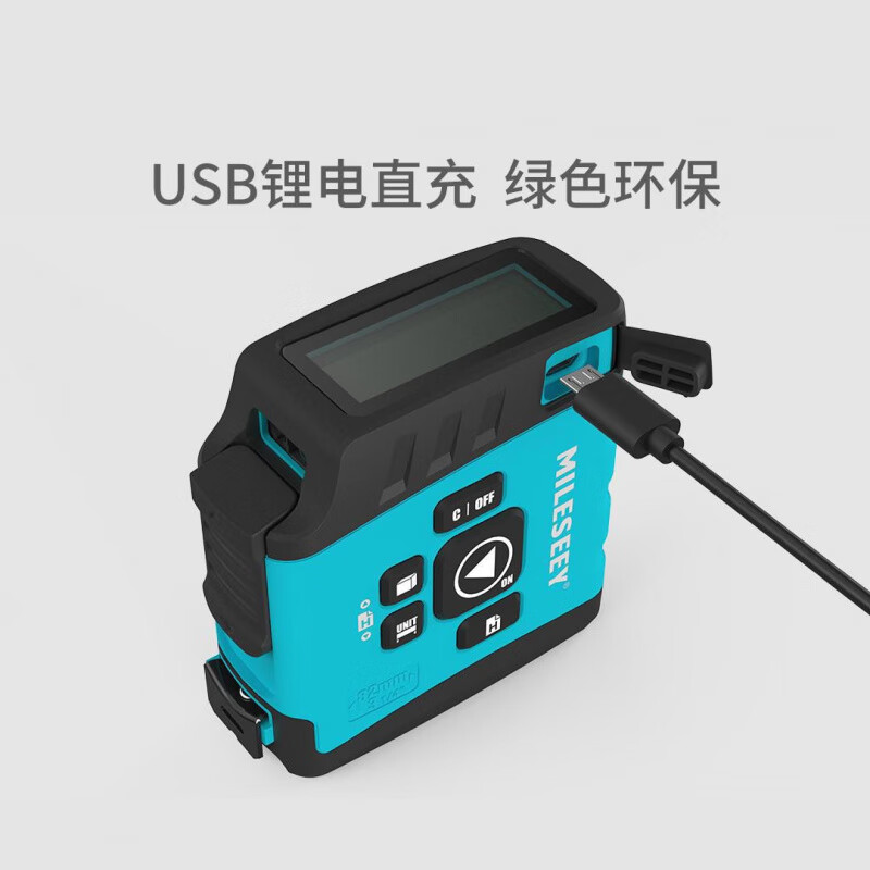 Maitest Digital Display Laser Tape Measure Bluetooth Household CAD Distance Meter Electronic Ruler Line Measuring Room Instrument DT10 Laser 40 Meters_No Bluetooth