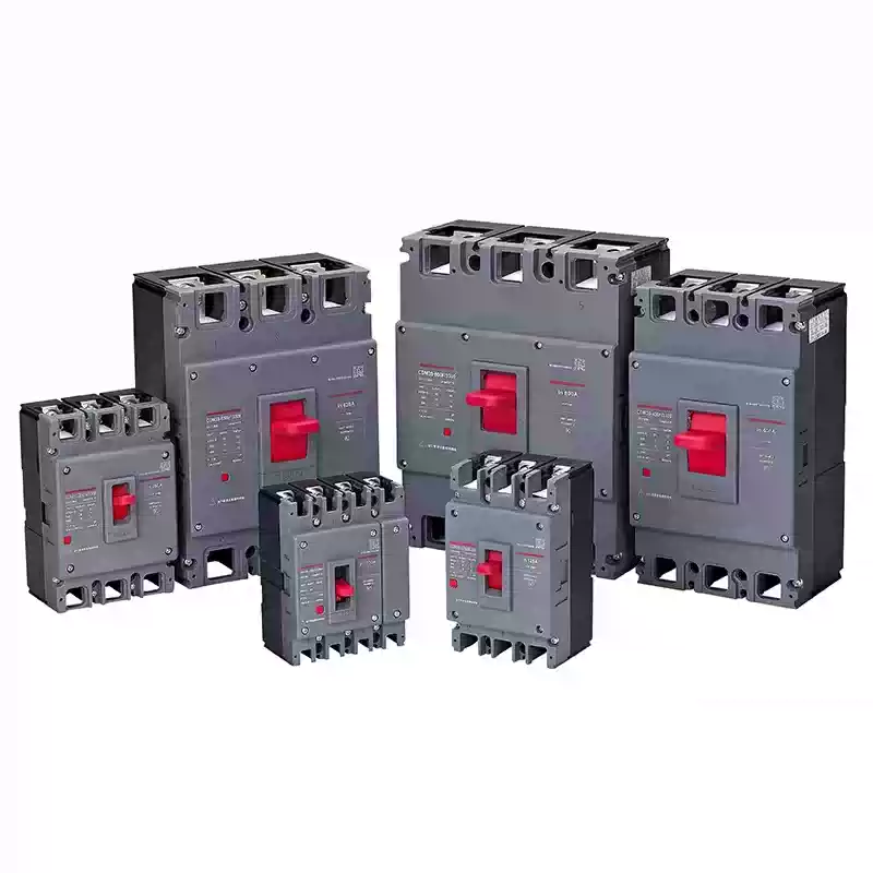 Delixi plastic case circuit breaker air switch CDM3CDM3S63A100A125A250A400A630A 125A 3P