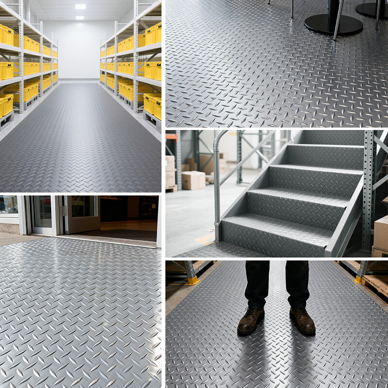 Junyuexi beef tendon non-slip floor mat thickened cooked rubber rubber mat flooring warehouse factory workshop flame retardant insulated truck compartment plastic gray-herringbone pattern 1.6 beef tendon thick style 1m*2m The number of stacks increases the length