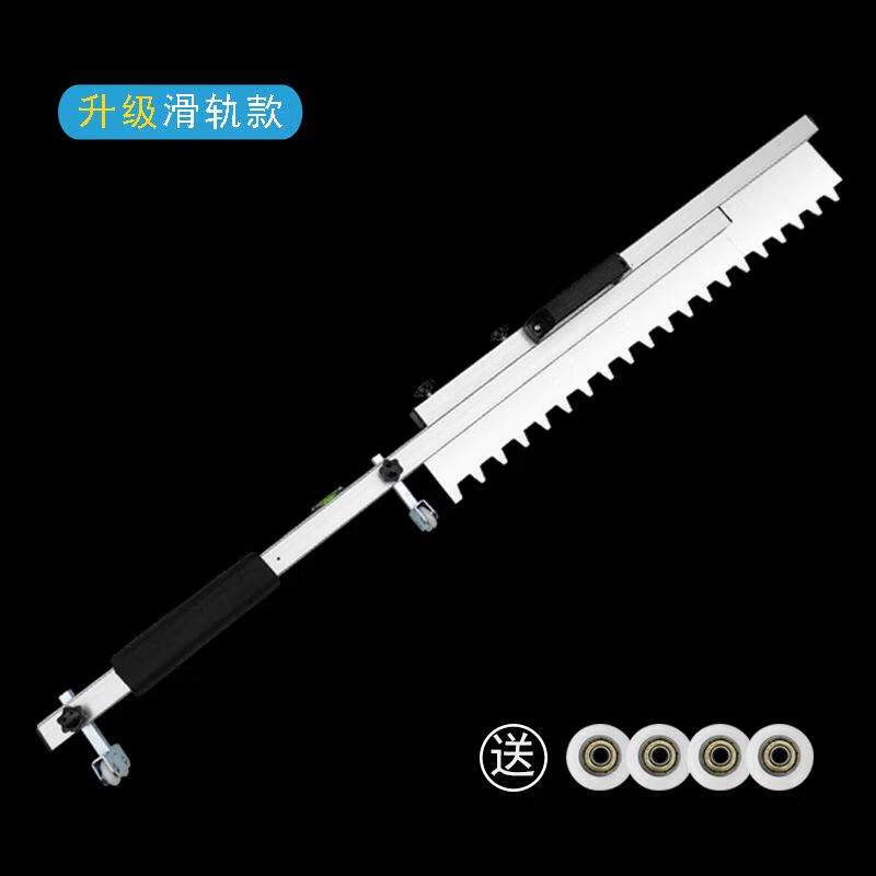 Yusenyi thickened tile leveler automatic laying floor tile sand leveling tool artifact folding bricklayer sand and ash rake Folding model 1000 comes with spare wheel