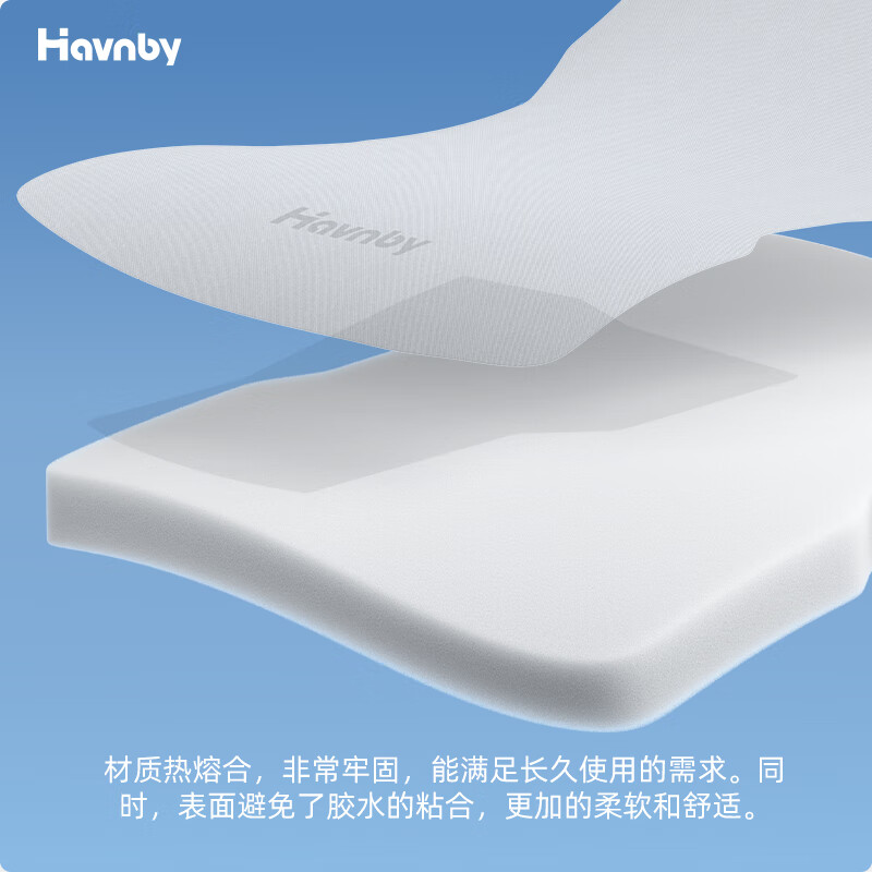 Havnby Anwen White is suitable for Tesla's new Model Y car mattress, car rear seat self-driving camping sponge flat mattress