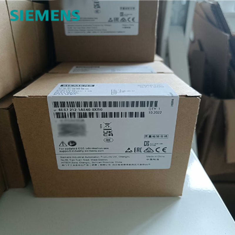 Siemens S7-1200PLC compact CPU module 6ES7212-1AE40-0XB0,1212C,DC/DC/DC, 8DI/6DO/2AI