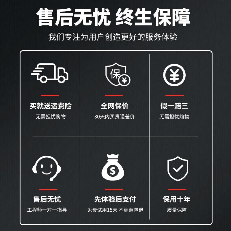 POHIR high-pressure car washing machine commercial industrial high-pressure cleaning machine high-power high-pressure water gun household model 1850W + 15 meters pipe