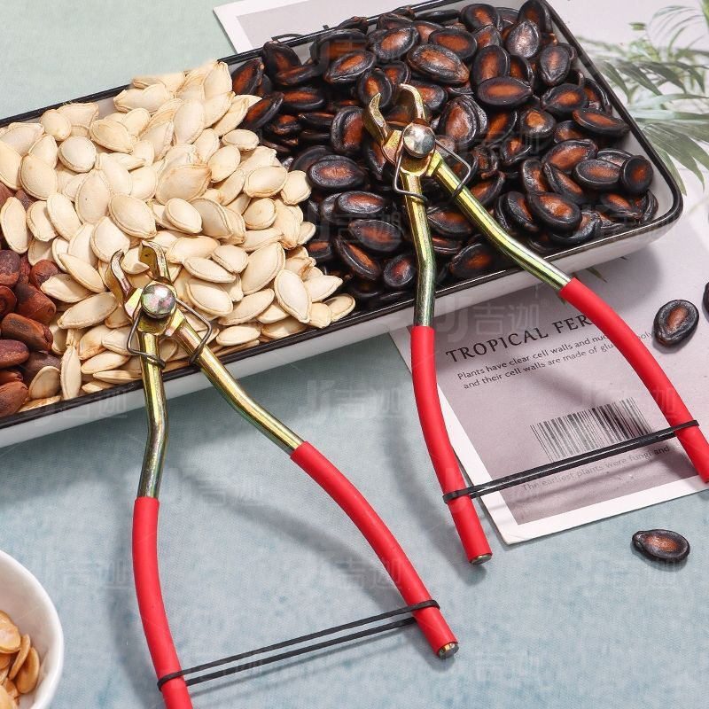 Meikejie melon seed peeling artifact, manual peeling watermelon seed artifact, melon seed opener, melon seed hanging, pumpkin seed pliers, pine nut clip, stainless steel (factory direct sales)