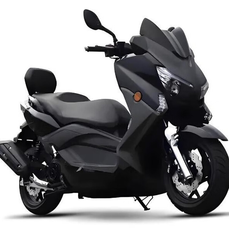 Second-hand travel version T8 large scooter cruiser motorcycle modified 150cc air-cooled National IV EFI can be plated black naked bike comes with local license plate