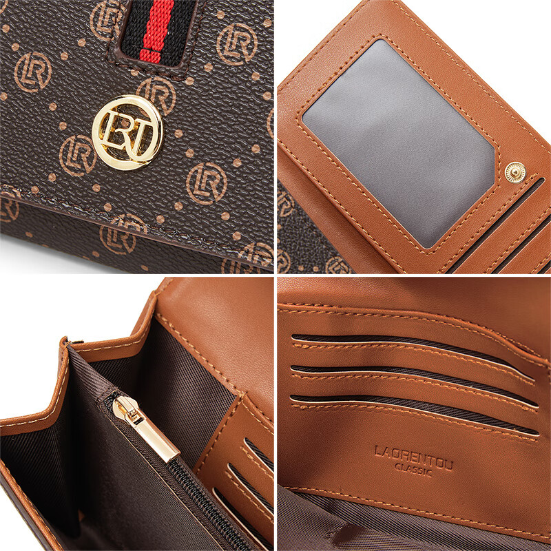 Old lady wallet large capacity long card holder 30% off money bill holder clutch bag coin purse birthday gift for girlfriend