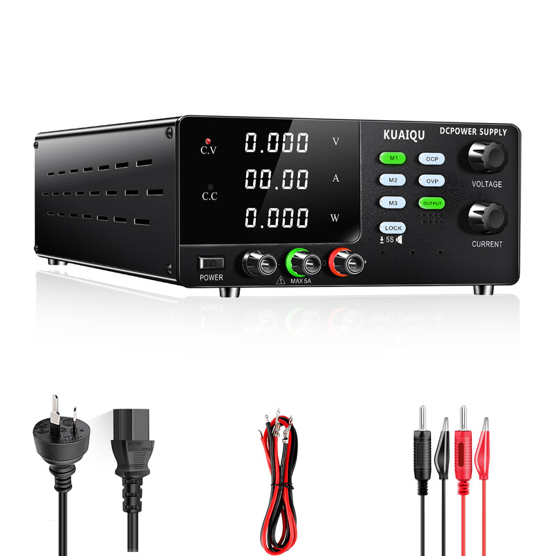 KUAIQU programmable DC regulated power supply 0~30V0~20A adjustable USB computer programmable DC power supply equipment test