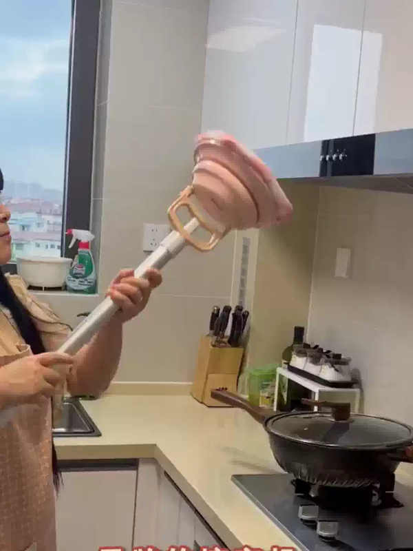 Yusenyi Glass Cleaning Artifact Window Cleaning Robot Home Wireless Retractable Electric Multi-Function Charging Model for Wiping Windows, Wiping Walls and Sheds AA102 Wireless Electric Window Cleaning Machine White E-commerce