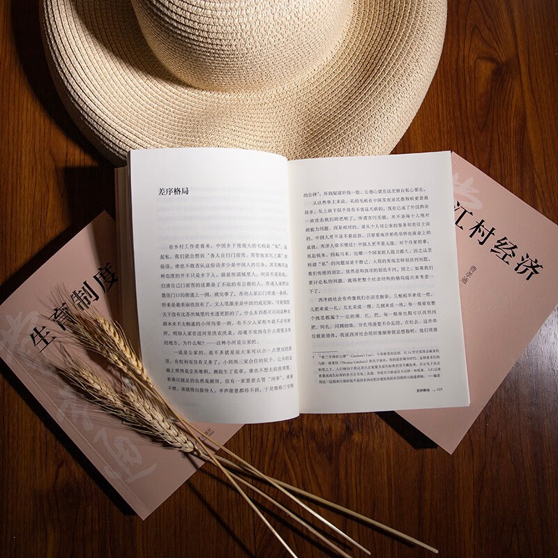 Fei Xiaotong's sociology classic (set of 3 books) Rural China + Village Economy + Fertility System Fei Xiaotong's foundational work on sociology Recommended reading course for middle school students