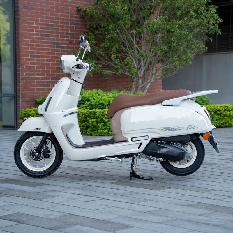 Flying Eagle F150 pedal retro fuel motorcycle fuel-saving commuter ABS+TCS pearl white supreme version 26 models