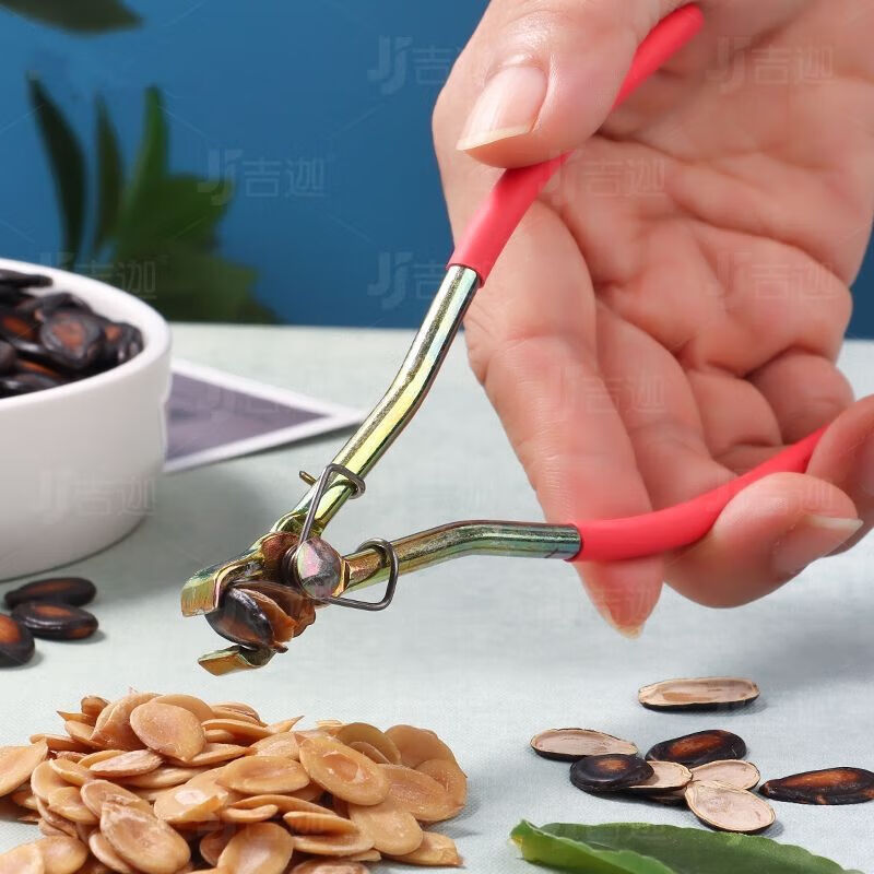 Meikejie melon seed peeling artifact, manual peeling watermelon seed artifact, melon seed opener, melon seed hanging, pumpkin seed pliers, pine nut clip, stainless steel (factory direct sales)
