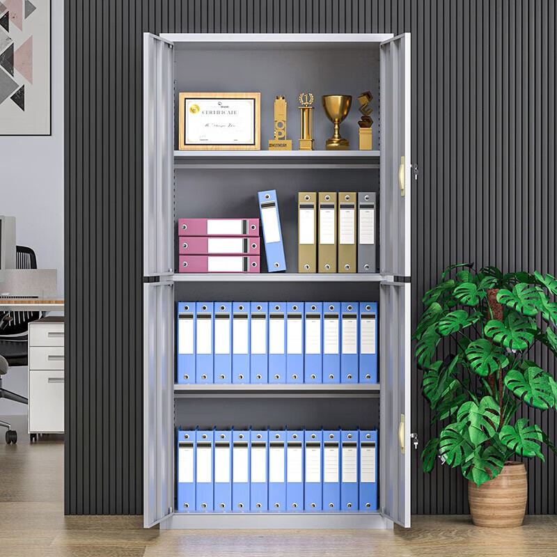 Xinglilang file cabinet, office cabinet, iron file cabinet, steel file cabinet, financial locked cabinet, voucher cabinet, locker, short cabinet, two-drawer file cabinet, free invoicing 0.5mm